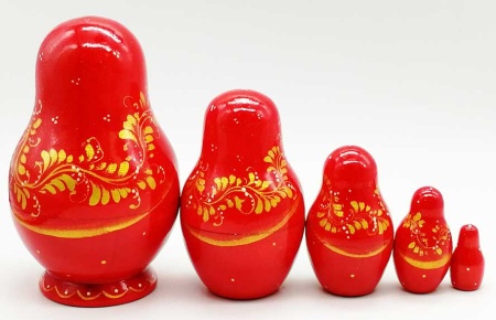 Матрешка "Снеговик" 12 см. арт. 7356