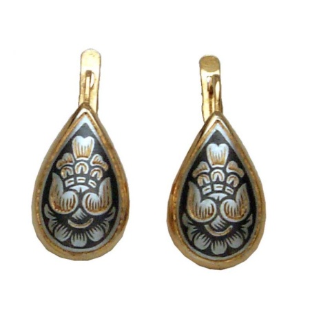 картинка Серебряный Серьги На заказ Арт: 10030654А06 