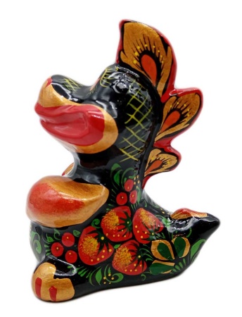 Дракон Хохлома Веселый 12 см. арт. 75646223