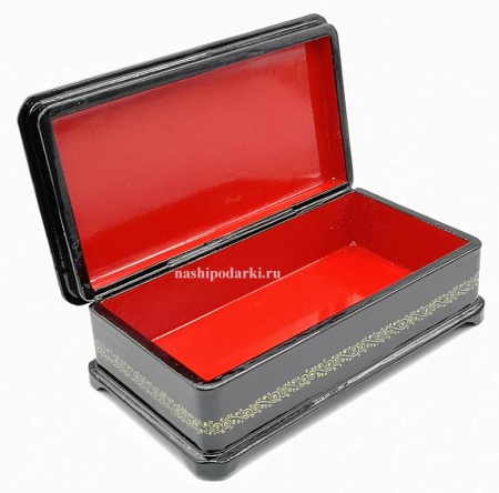 Шкатулка палех Жар-птица 18х10см арт. 873432 