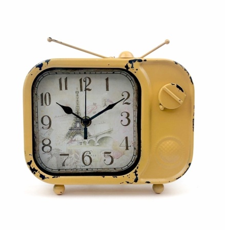 Часы металлические "Телевизор" Артикул: 4544 
