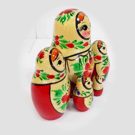 Матрешка "Вятская" 5 мест 9см арт. 1218743
