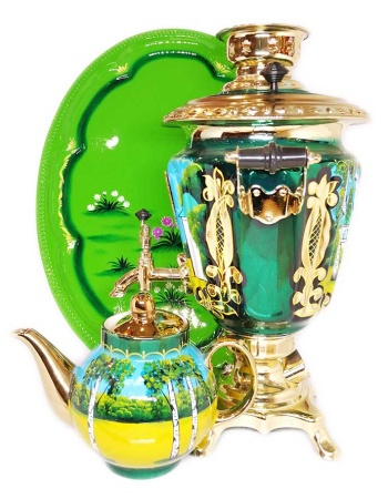 Самовар электрический набор 3 литра "Тульский" арт. 94622362 