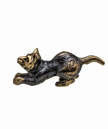 Собака Дворняжка игривая без подставки 35х17 мм. арт. 792.1