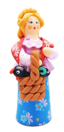 Ковровская игрушка "С петушком" 16х7 см. арт. 980467314