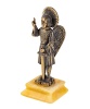 Фигурка из латуни с янтарем Архангел Михаил 35х95 мм. арт.1950