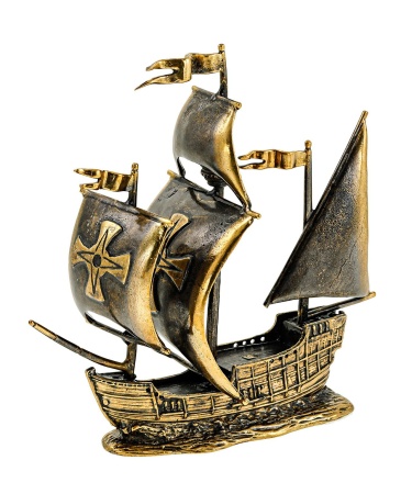 Корабль Каравелла без подставки 110х95 мм. арт. 391.1