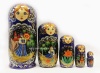 Матрешка "Авторская"  5 мест 18см арт. 754998