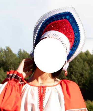 Кокошник «Триколор» КТ-10