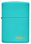 Зажигалка Classic Flat Turquoise ZIPPO 49454ZL