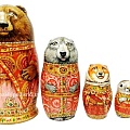С животными купить матрешка