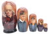 Матрешка Путин 18 см. 5 мест арт. 742449