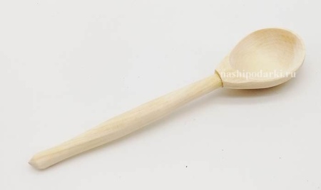 Ложка дерево малая 14 см. арт. 986253