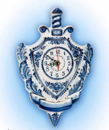 ЧАСЫ ПОДАРОЧНЫЕ «ЩИТ И МЕЧ» с золотом артикль 58623334