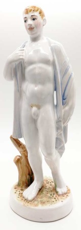 Ярославская майолика "Купальщик" 21 см. арт. 67436 