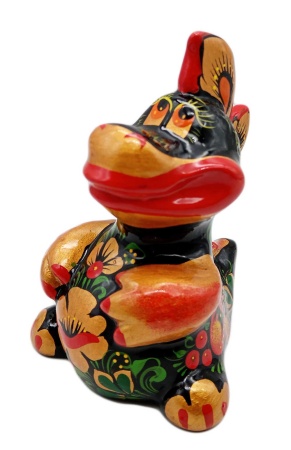 Дракон Хохлома Веселый 12 см. арт. 75646223