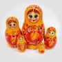 Матрешка "Вятская" 5 мест 9см арт. 1218741