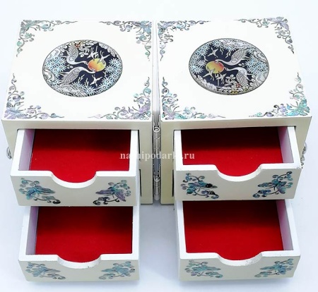 Шкатулка перламутровая южная Корея