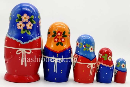 Матрёшка Сергиево-посадская 5 мест 15см арт. 76432