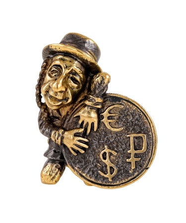 Еврейчик Денежный без подставки 25х35 мм. арт 2231.1