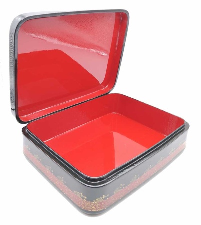 Шкатулка лаковая "Екатерина великая" 18х15 см. арт. 764228