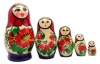 Матрешка вятская сувенирная 5 мест 9см арт. 643687