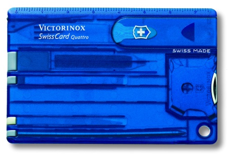 Швейцарская карточка SwissCard Quattro VICTORINOX 0.7222.T2 