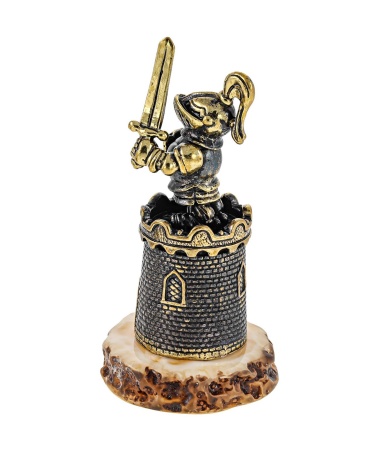 Рыцарь Пешка на крепости 24х50 мм. арт. 622 Рыцарь Пешка на крепости 24х50 мм. арт. 622