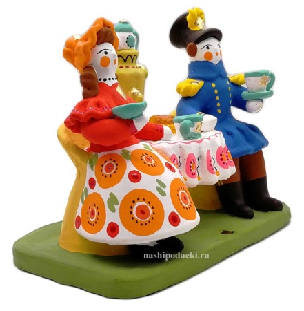 Чаепитие дымка 14х12 см. арт. 825771