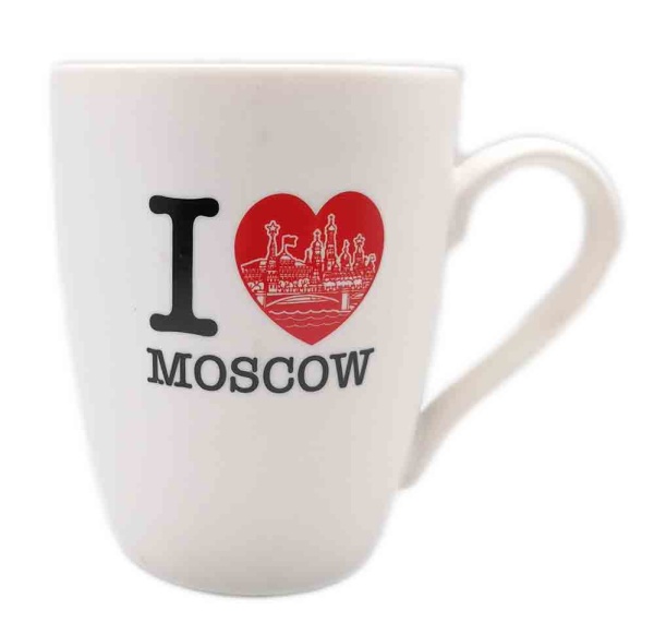 Кружка Москва "Я люблю Москву" 300 мл. арт. 7532233