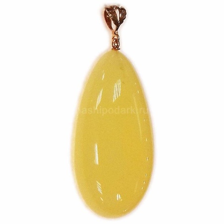 картинка Янтарь Подвеска  5х2.5см 6.9гр Арт. 190319617 магазин 