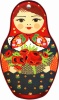 Доска керамическая "Матрешка" арт. 346423