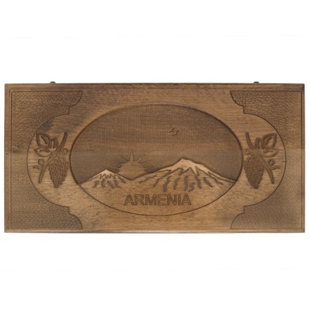 Нарды резные «Рассвет в Армении», Ustyan Артикул: GU006 