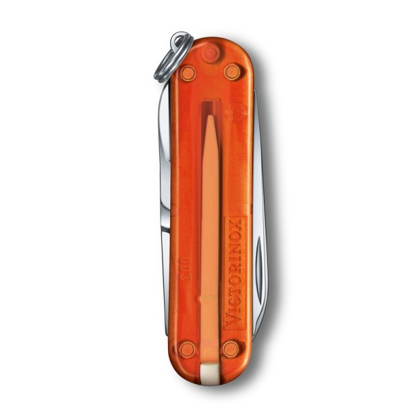 Нож-брелок Classic SD Colors Fire Opal VICTORINOX 0.6223.T82G 