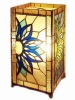 Витражная лампа 30см 220 в технике Тиффани "Времена года" 150319569 