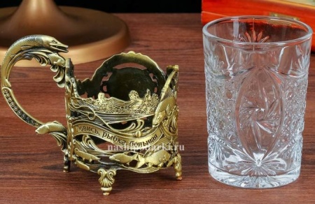 картинка Подстаканник со стаканом "Лучший из лучших" арт. 2690862  картинка Подстаканник со стаканом "Лучший из лучших" арт. 2690862