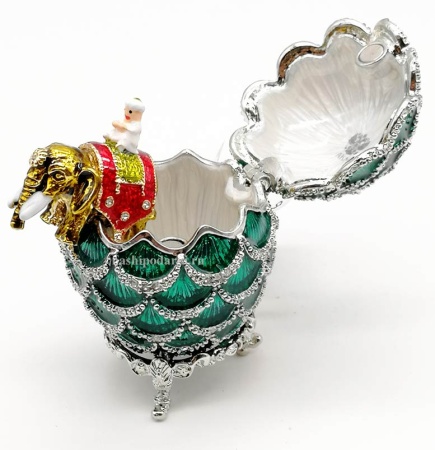 Яйцо Фаберже индия слон 6 см. арт. 76515 