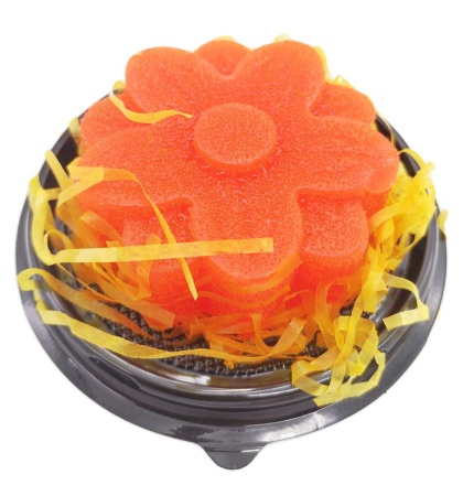 Мыло сувенирное цветочек 10х10 см. арт. 575233