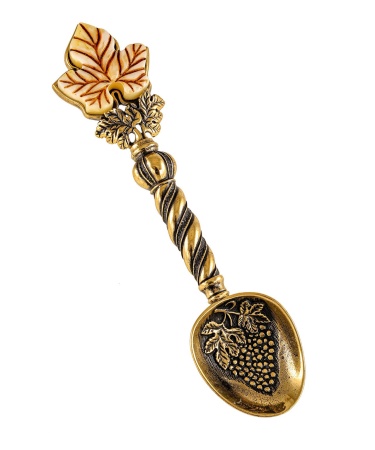 Ложка Виноград из латуни 35х135 мм. арт. 2327