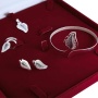 Серебряный Гарнитур «Флора» Серебряный Гарнитур «Флора»