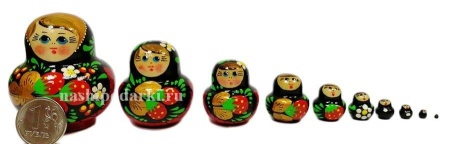 матрешка хохлома