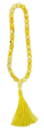 Янтарные четки мусульманские 33 шт. 18 см.  арт. 8570734 