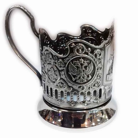 картинка Подстаканник Кольчугино "Москва Кремль" 10х8см Арт. 2102294