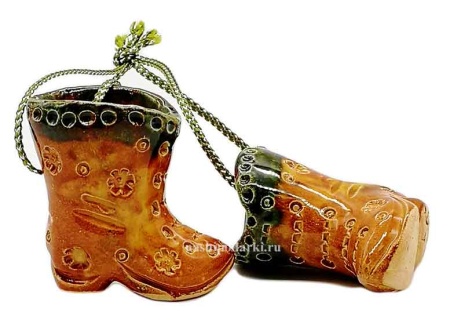 Сапоги Петровская игрушка 4,5х4 см. арт. 672218 