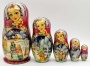 Матрешка "Зимнее счастье" 19 см. 5 мест арт. 632872