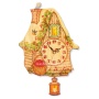 картинка Настенные часы с маятником Избушка 
