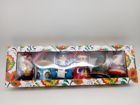 Набор новогодних игрушек 6 шт. арт. 657328