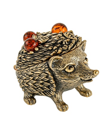 Ежик Удача Шкатулка 60х40 мм. арт. 3006