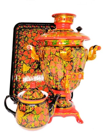 Самовар электрический 3 литра "Рюмка-Хохлома" арт. 5733389 