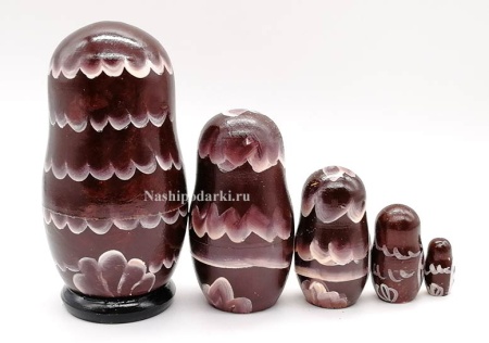 картинка Матрешка сова 11 см. 5 мест арт. 789877 матрешки картинка Матрешка сова 11 см. 5 мест арт. 789877 матрешки